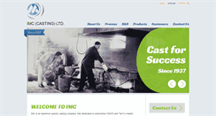 Desktop Screenshot of imc-casting.com